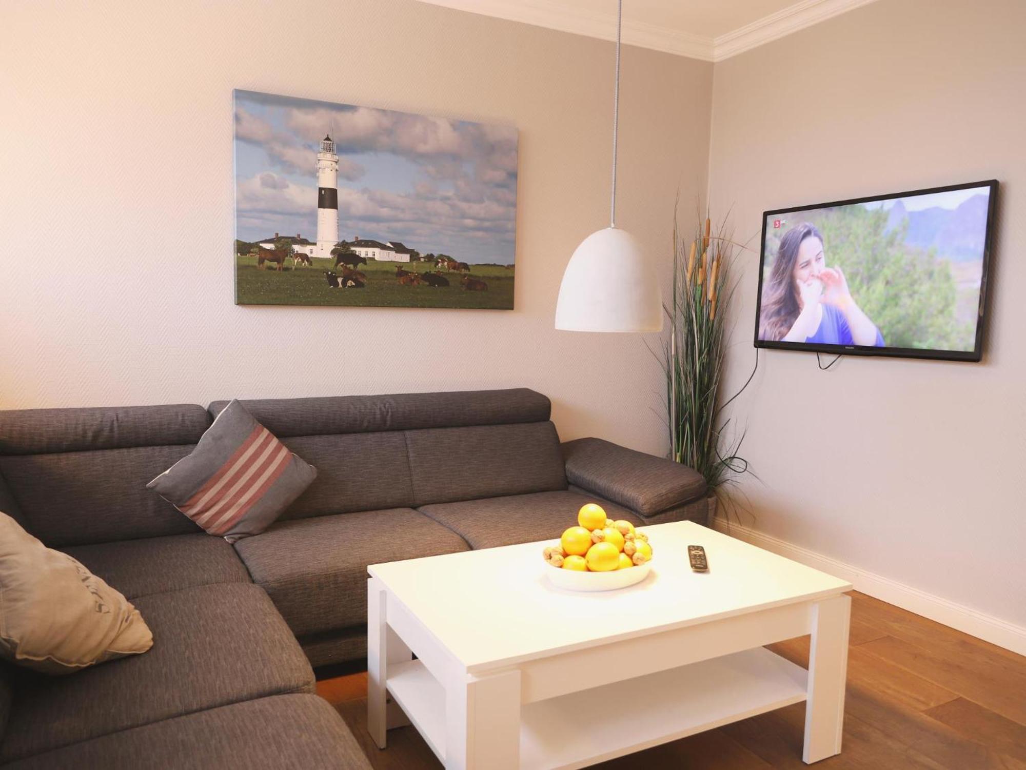 Exklusive 3-Zimmer-Ferienwohnung Im Herzen Westerlands Luaran gambar