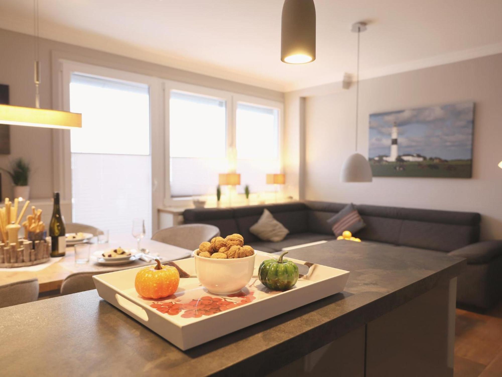 Exklusive 3-Zimmer-Ferienwohnung Im Herzen Westerlands Luaran gambar